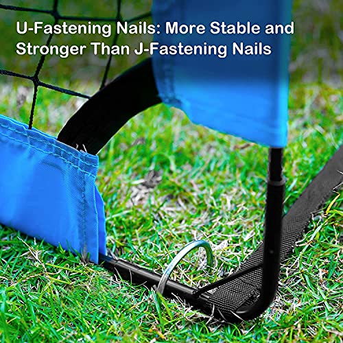 Portable Folding Soccer Goal (Size 6'x4') Soccer Net for Kids and Teens Backyard Training and Playing Games for Outdoor…